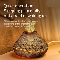 2014 nouveau Design ultrasons huile essentielle flamme humidificateur diffuseur oignon aromathérapie désodorisant