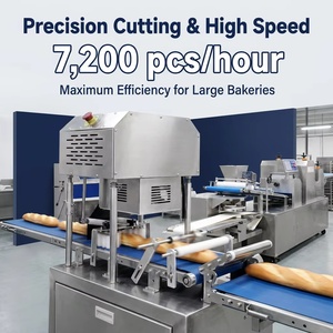 Ligne de production de pain multifonctionnelle à trois rouleaux <span class=keywords><strong>pour</strong></span> la fabrication de pains à burger, de toasts et de baguettes, solution industrielle <span class=keywords><strong>pour</strong></span> boulangerie - Product Image 6