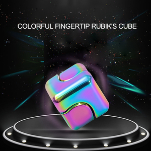 Cube Focus Toy Infinity Gear <strong>Fidget</strong> Cube Spinner Transformable Spinning Top <strong>Metallic</strong> <strong>Fidget</strong> Toys 2-in-1 Toys - Product Image 3