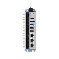Barebone 3 LAN J6412/J1900 Mini PC Mesin Visi Komputer dengan Memori hingga 8GB Penyimpanan SSD M.2 3 Port USB3.0