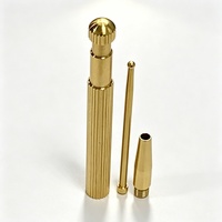 Vente directe usine – Stylo sonde décoratif en laiton/cuivre en forme de cœur usiné CNC, marque ZC, modèle ZC-2548, accessoires pour guide laser