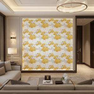 Rotoli di <span class=keywords><strong>Carta</strong></span> <span class=keywords><strong>da</strong></span> <span class=keywords><strong>Parati</strong></span> con Motivi Vegetali e <span class=keywords><strong>Animali</strong></span>, Decorazione Murale per Hotel e Casa, <span class=keywords><strong>Carta</strong></span> <span class=keywords><strong>da</strong></span> <span class=keywords><strong>Parati</strong></span> con Fiori Dorati e Gru - Product Image 2