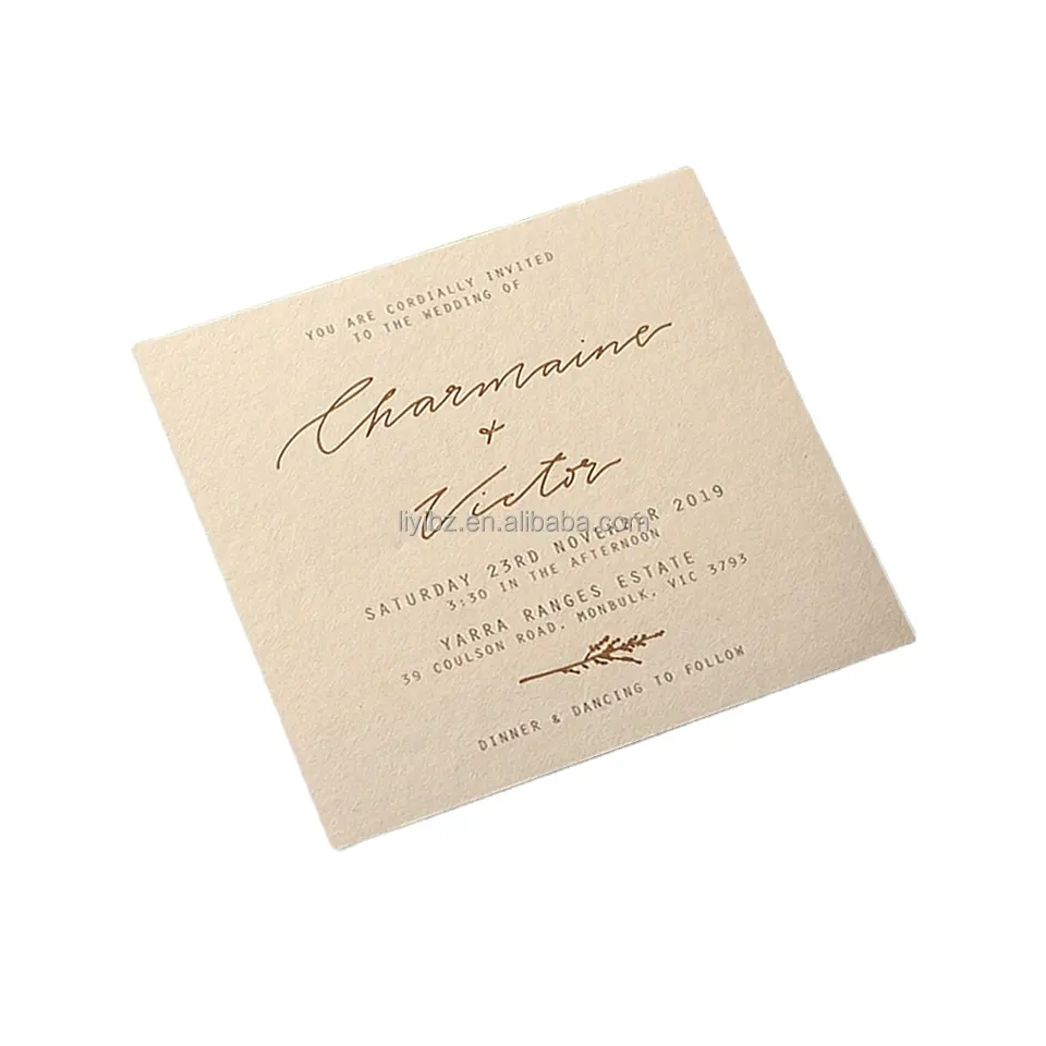 Carta in lamina d'oro personalizzata colorata e con logo, biglietto di auguri di lusso, esclusivo regalo da cartolina
