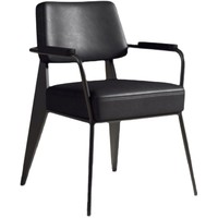 Fauteuil de designer nordique avec dossier moderne simple Art industriel de fer de luxe pour petit appartement loisirs négociation salle à manger