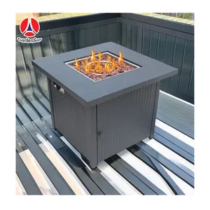 Be In Great Demand Square Outdoor Propane Firepit