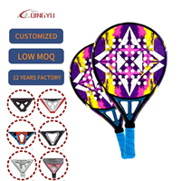 Raquettes de paddle en fibre de verre personnalisées Qingyu Sport, qualité supérieure, design unique, best-seller, vente chaude, légères, professionnelles