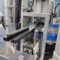 Machine de remplissage de parfum de type mandrin automatique de contrôle de PLC, entraînement de servomoteur sans mousse sans goutte avec écran tactile