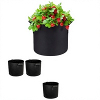 JIODEKEYI Sacs de culture de pommes de terre de 10 gallons, lot de 10, respirants, durables, écologiques, en tissu non tissé avec poignées pour tomates et fleurs