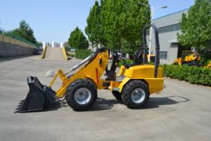 H180 Mini pale ruote 1Ton costruzione e fattoria Mini escavatore con Euro5 <span class=keywords><strong>Skid</strong></span> <span class=keywords><strong>Steer</strong></span> Loader allegati con il prezzo - Product Image 3