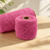 Nouveau design de fil moelleux et duveteux 1/12Nm en acrylique, nylon, polyester, laine pour tricoter pulls, écharpes, châles, style mohair