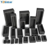 Moule en graphite pour lingots d'or, d'argent et de cuivre, pour la fusion et le moulage, pot en carbone pour machine de fusion