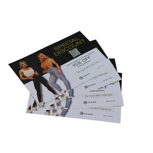 Folletos Personalizados de 120x80 mm, 128 g/m², con Corte Especial, Plantables, para Publicidad, Descuentos, Negocios, Bienestar, <span class=keywords><strong>Cupones</strong></span>, Pelucas, Supermercados - Product Image 2