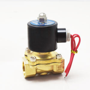 โซลินอยด์วาล์วทองเหลือง DC24V AC220V 2W200-20 2W025-08โซลินอยด์วาล์วน้ำไฟฟ้า2ทาง - Product Image 4