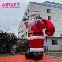 Père Noël gonflable de qualité commerciale, Père Noël gonflable personnalisé, décorations de Noël gonflables
