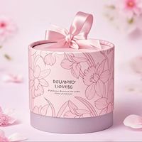 Cylindre Boîte En Carton Feux D'artifice Papier Twist Up Tube Bougie Bouteille De Parfum Café Thé Kraft Papier Tube Emballage