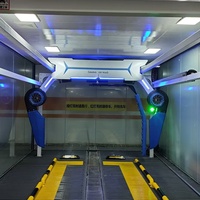 Équipement de lavage auto en libre-service 24h/24, système de lavage auto automatique sans contact à monnayeur intelligent
