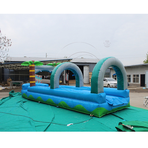 Tobogán Inflable Personalizado para Piscina, Material de PVC, Diseño de Palmera, Tobogán Acuático Inflable para Fiestas en el Patio Trasero - Product Image 6