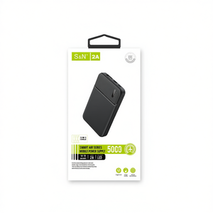 Batería Externa S&N de 5000 mAh 2A con Indicador LED para Carga de Teléfonos Móviles - Product Image 2