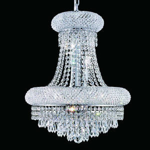 Zeal Lighting Project Decoración Sala de exposición 3 niveles Gran araña de cristal larga de lujo para techo alto - Product Image 3