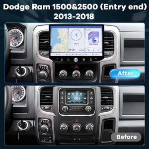 Autoradio con schermo da 11,5 pollici Qualcomm Snapdragon Octa Core, lettore DVD, 4+64G DSP GPS <span class=keywords><strong>per</strong></span> Dodge Ram 1500 2500 2013-2018 (Versione Base) - Product Image 3