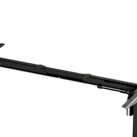 Nouveau modèle de bureau debout électrique réglable en hauteur, convertible, moderne, en acier inoxydable, pour la maison et le bureau, en vente