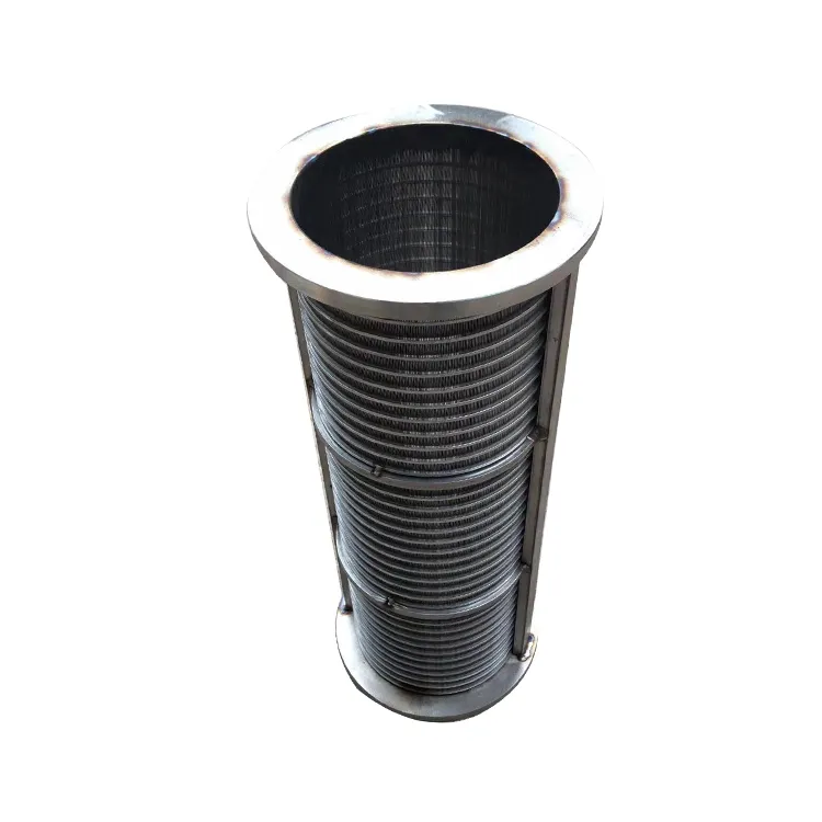 precision tube stainless steel slot Wedge Wire Well Screen Filter Mesh