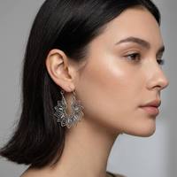 Pendientes Colgantes Bohemios ChuYao para Mujer, 23 Piezas, Aleación de Zinc, Joyería con Diseño Floral, Regalo, Venta al Por Mayor Personalizada