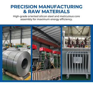 Transformador <span class=keywords><strong>S22</strong></span> Compatible con Plantas de Energía Fotovoltaica, 10kV 400V 1000kW 2500kW, Transformador de Alta Tensión Sumergido en Aceite - Product Image 5