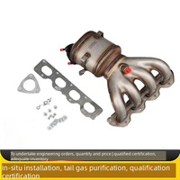 Conjunto completo de convertidor catalítico de tres vías para Chevrolet Optra 1.4L 1.6L Daewoo Lacetti OEM 96416260 96593026