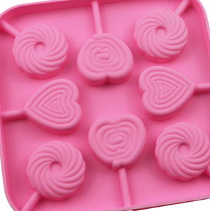 Yongli nouveau best-seller bricolage 8 liens amour cercle <span class=keywords><strong>sucette</strong></span> Silicone <span class=keywords><strong>moule</strong></span> <span class=keywords><strong>sans</strong></span> bâton bricolage cuisson Cycle <span class=keywords><strong>gâteau</strong></span> <span class=keywords><strong>moule</strong></span> - Product Image 5