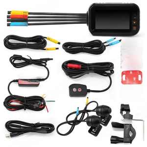 Caméra de tableau de bord pour moto 1080P HD entièrement étanche, interconnexion téléphone portable, enregistreur intelligent pour locomotive - Product Image 5