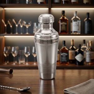 Coctelera Moderna de Acero Inoxidable Resistente, Pulida, con Capacidad de 500 ml, Recipiente para Mezclar Cócteles, Mocktails y Bebidas - Product Image 2