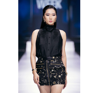 Chemisiers et chemises pour femmes nouveau modèle Boutique prête à l'expédition Vêtements pour femmes Susan Dentelle Top Tissu écologique Enzo Grossiste - Product Image 2