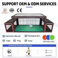 JOY FUNPLAY  Fabrication OEM ODM Banc de jeu de football avec éclairage LED, jeu de football sous table, machine de jeu de football