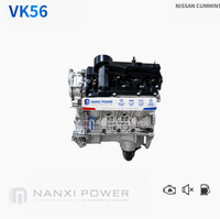 Motor Remanufacturado VK56 5.6L de Gasolina para Nissan Patrol Y62 Titan Pickup, Bloque Largo