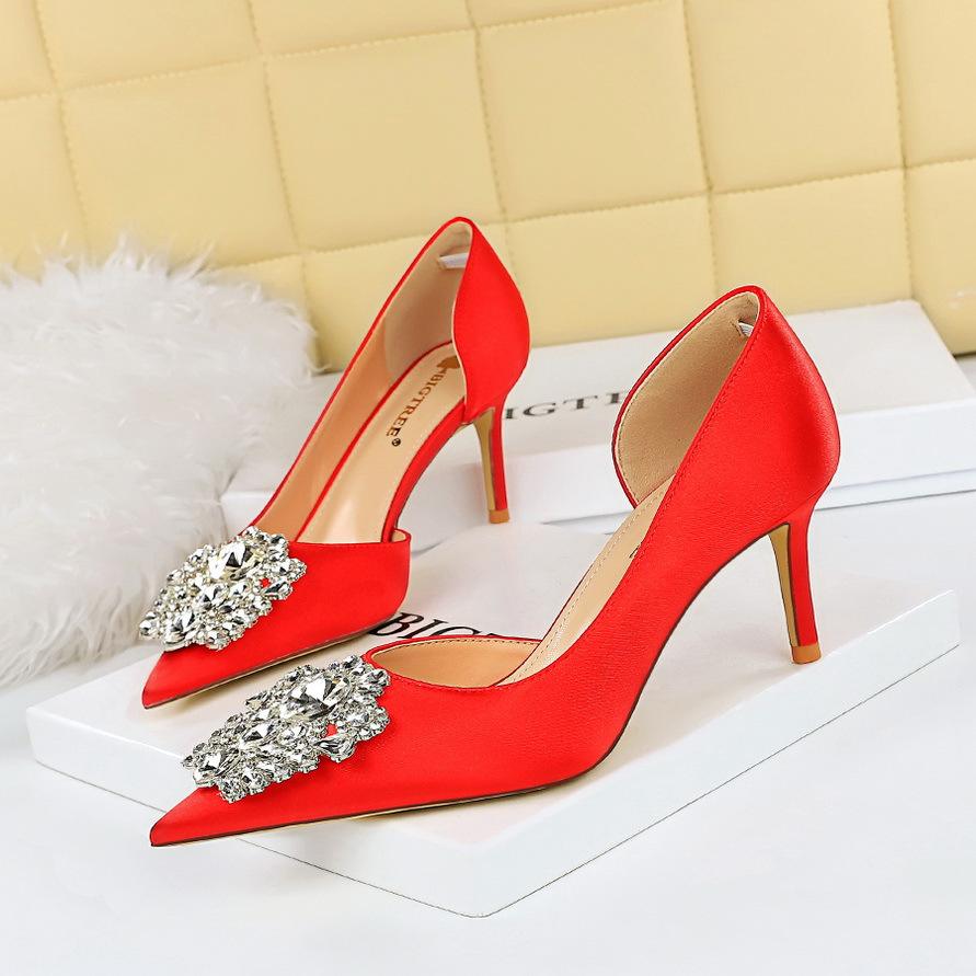 Red / heel 7cm