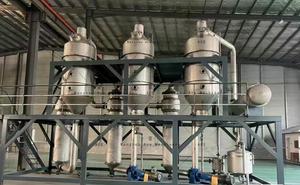 เครื่องระเหยน้ำเกลือสำหรับบำบัดน้ำเสียเคมีแบบ MVR พร้อมคอมเพรสเซอร์ไอน้ำและระบบควบคุม PLC - Product Image 6