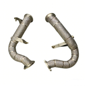 Tubo de Escape Vortex Street Car para Porsche Macan Turbo S 3.0T, Tubo de Flujo Libre Recto, Sistema de Escape con Silenciador - Product Image 1