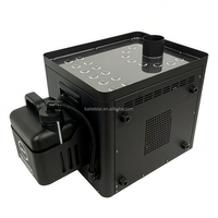 Machine à fumée verticale à jet DMX512 Super Jet Fog pour événements et fêtes, avec LED RGB et pulvérisation de fumée