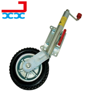 Cric de remorque léger prix usine, matériau Q235, roues en caoutchouc massif 10 pouces, charge utile maximale 13T/16T, marque JXX