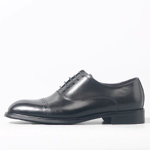 Nouvelles chaussures en cuir pour hommes, style brogue, adaptées à l'automne et à l'hiver, décontractées et antidérapantes, cuir marron, couture de haute qualité - Product Image 3