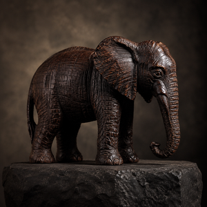 Décoration murale artisanale traditionnelle en bois africain sculpté à la main, motif animal géométrique pour salon - Idéal pour un cadeau de pendaison de crémaillère - Product Image 6