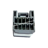 316988-6 Lanshuo Connecteur 10P femelle à contact en cuivre 12V/24V 3-5A, boîtier PBT GF, gaine moulée pour faisceau de câblage 18-22AWG