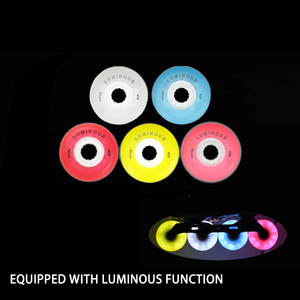 Venta al por Mayor de Fábrica Rueda con Luz LED de Material PU Dureza 85A de 72/76/80 mm Adecuada para Patines y Zapatos Infantiles al Aire Libre - Product Image 2