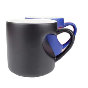 Taza Mágica Love Cup, <span class=keywords><strong>Tazas</strong></span> <span class=keywords><strong>de</strong></span> Leche <span class=keywords><strong>de</strong></span> Cerámica Mate Esmerilada, Regalos <span class=keywords><strong>de</strong></span> Navidad Contemporáneos al por Mayor, Taza <span class=keywords><strong>de</strong></span> Café <span class=keywords><strong>de</strong></span> Cerámica <span class=keywords><strong>de</strong></span> 11 oz - Product Image 2
