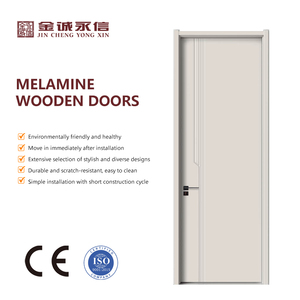 Porte en MDF au design populaire, intérieur de chambre à coucher, bois mélaminé, intérieur pour maisons, portes intérieures en bois - Product Image 5