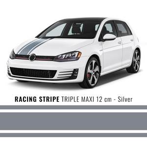 Argento 120mm 3 fili adesivo auto strisce Premium strumento di tornitura per il miglioramento del veicolo - Product Image 1