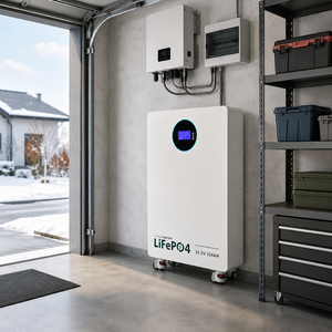 Batterie au lithium 51,2 V 314 Ah à montage au sol, 16 kWh, plus de 8000 cycles à 80 % DOD pour le stockage quotidien d'énergie solaire - Product Image 1