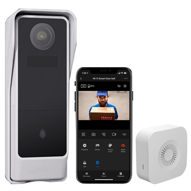 2022 New Arriving Smart Home Video Doorbell 1080P Doorbell Video Camera Night Vision