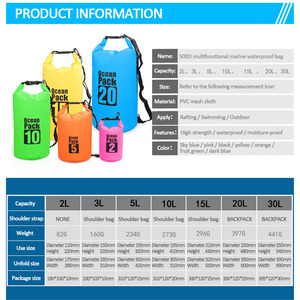 Mochila Impermeable Flotante con Cierre Enrollable Lista para Enviar para Deportes Acuáticos al Aire Libre - Product Image 5